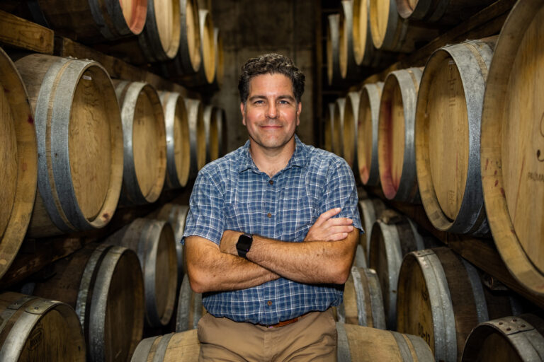 Kareem Massoud, winemaker at Paumanok Vineyards